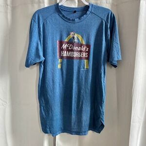 Vtg McDonalds Hamburgers 15c Mens Medium Retro First Edition Employee Crew 19444